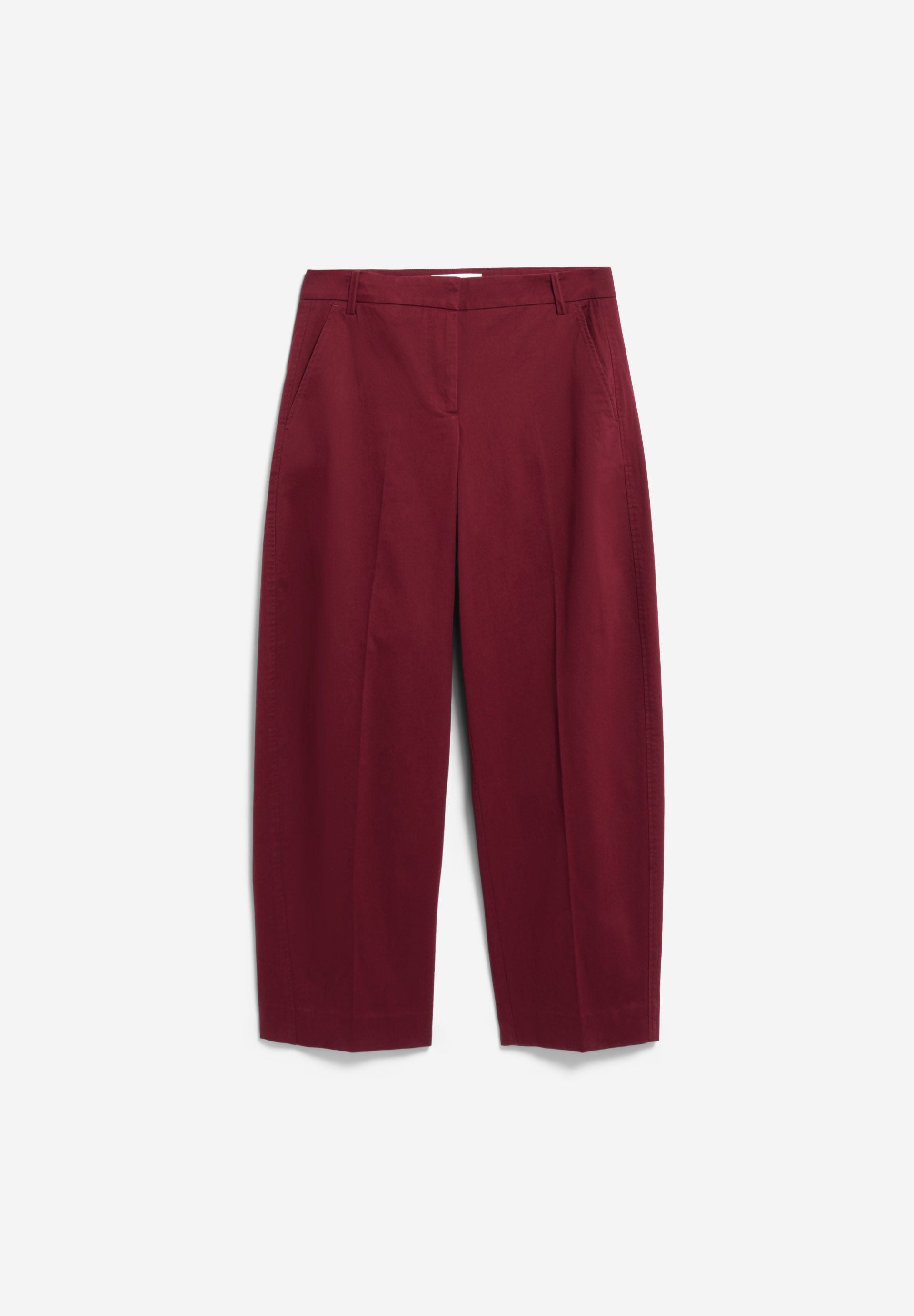 Pantalón ARMEDANGELS Barrel Leg Twill Velvet Red - imagen oficial 101