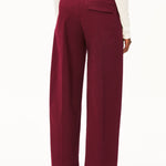 Pantalón ARMEDANGELS Barrel Leg Twill Velvet Red - imagen oficial 211