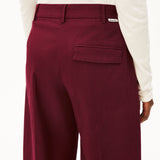 Pantalón ARMEDANGELS Barrel Leg Twill Velvet Red - imagen oficial 311