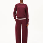 Pantalón ARMEDANGELS Barrel Leg Twill Velvet Red - imagen oficial 411