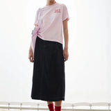 Camiseta ARMEDANGELS Lualaa Embro Pink Mist