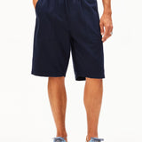 Bermudas ARMEDANGELS Cotton Lino Tinted Navy