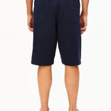 Bermudas ARMEDANGELS Cotton Lino Tinted Navy