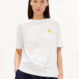 Camiseta ARMEDANGELS Tarjaa Graphic White