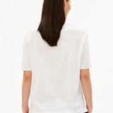 Camiseta ARMEDANGELS Tarjaa Graphic White