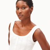 Camiseta ARMEDANGELS Pointelle White