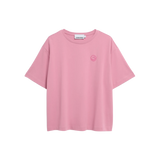 Camiseta ARMEDANGELS Oversize Giannaa Difference Washed Berry