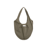 Bolso ARMEDANGELS Vichy Seersucker Pouch Bag Foam Dried Palm