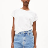 Camiseta ARMEDANGELS Slub Jersey White