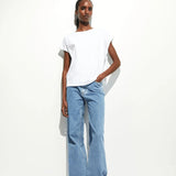 Camiseta ARMEDANGELS Slub Jersey White