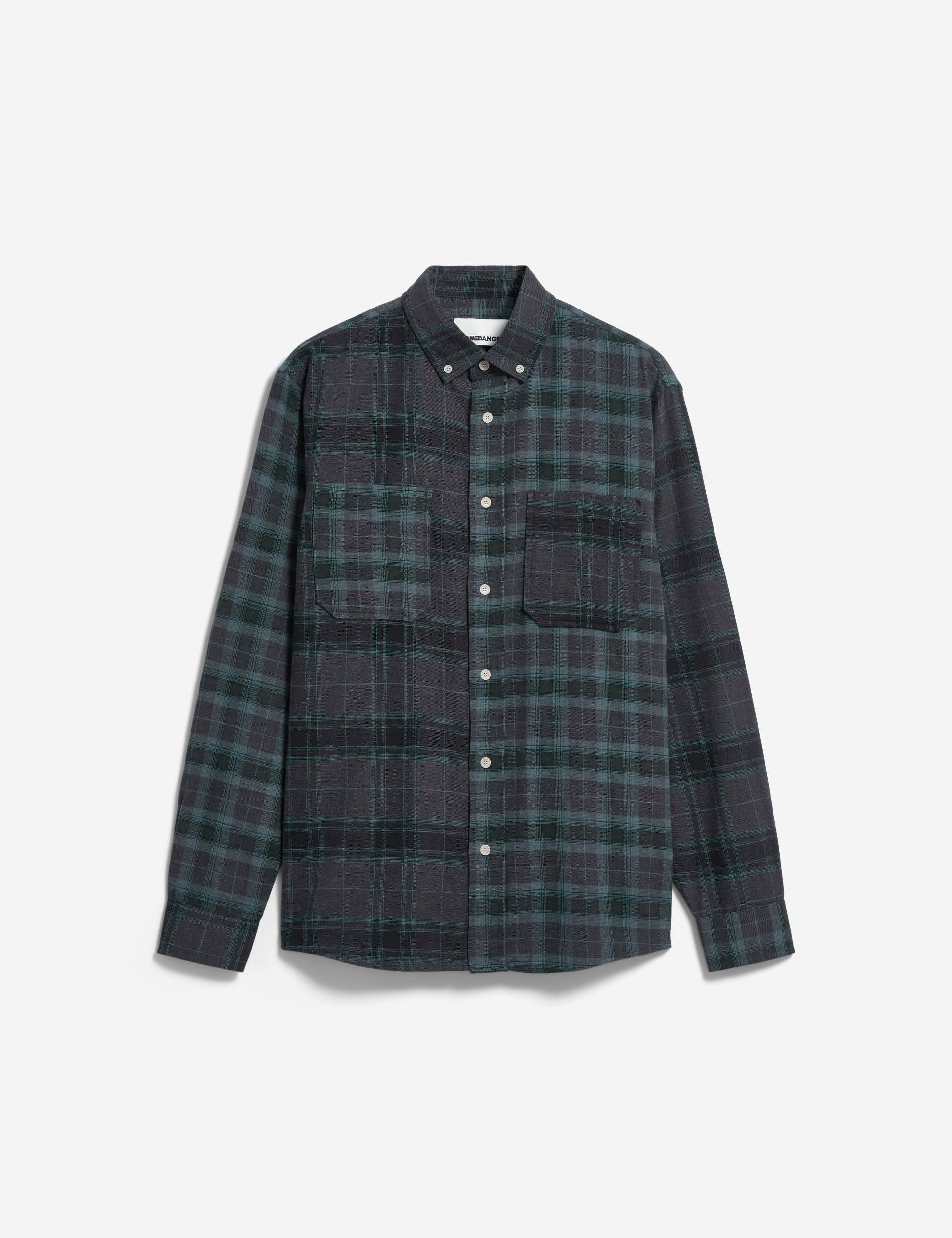 Camisa ARMEDANGELS Patchwork Black, imagen oficial