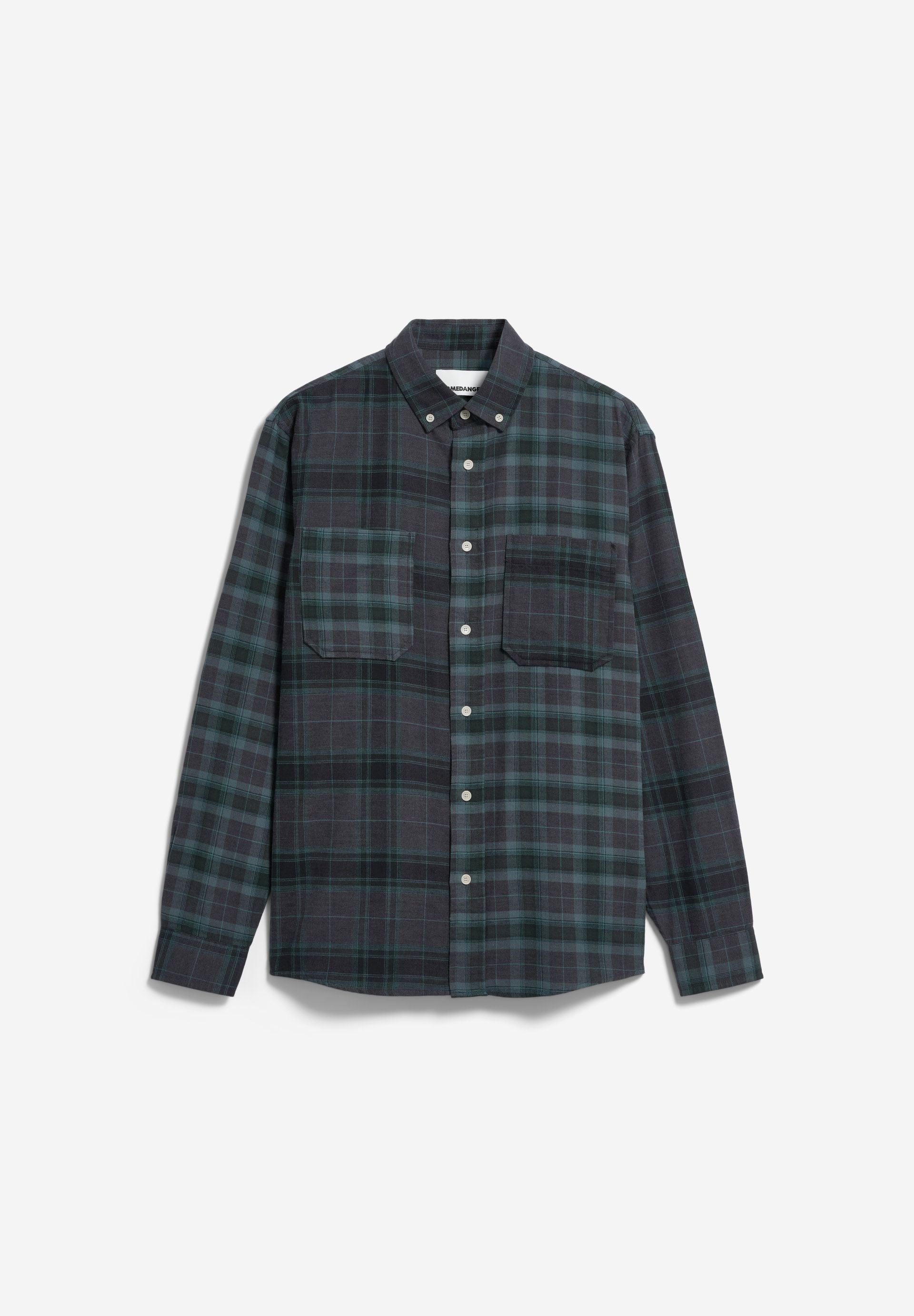 Camisa ARMEDANGELS Patchwork Black, imagen oficial