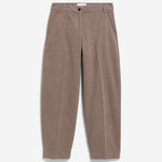 Pantalón ARMEDANGELS Herringbone Barrel Leg Claystone Soft Nougat - vista oficial 6