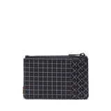 HERCHEL Oscar Grid Black Wallet