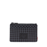 HERCHEL Oscar Grid Black Wallet