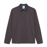 Polo Double A by WOOD WOOD Landon Black sand stripe