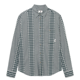Camisa DOUBLE A BY WOOD WOOD Cooper Panderosa Pine Check - Green
