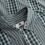 Camisa DOUBLE A BY WOOD WOOD Cooper Panderosa Pine Check - Green