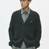 Cárdigan DOUBLE A BY WOOD WOOD Halum Ponderosa Pine Melange - Green