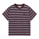 Camiseta DOUBLE A BY WOOD WOOD Lucas Decadent Chocolate Stripe