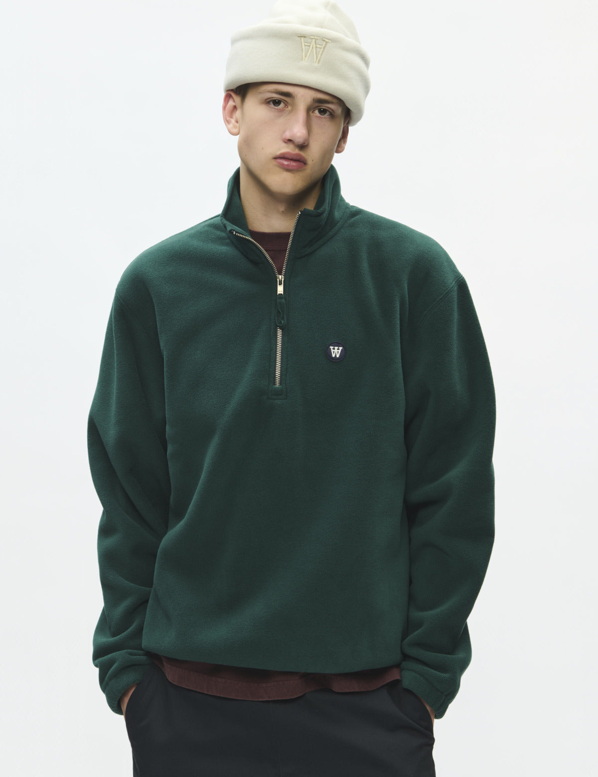 Sudadera DOUBLE A BY WOOD WOOD Mitchel Ponderosa Pine