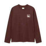 Camiseta DOUBLE A BY WOOD WOOD Liam Decadent Chocolate