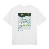 Camiseta DOUBLE A BY WOOD WOOD Ace Birder Bright White