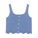 Top ESE O ESE Gabrielle Denim Blue 