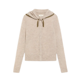 Set de Cárdigan y Pañuelo ESE O ESE Taupe