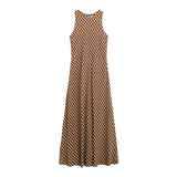 Vestido ESE O ESE Breda Brown Checks