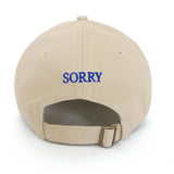IDEA Cap Sorry I Don't Work Here Beige + Blue
