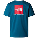 Camiseta THE NORTH FACE NSE Box Mineral Ink / TNF Red