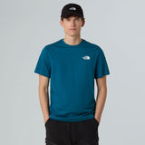 Camiseta THE NORTH FACE NSE Box Mineral Ink / TNF Red