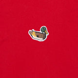 Camiseta EDMMOND STUDIOS New Duck Patch Bordeaux