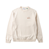 Sudadera EDMMOND STUDIOS Piano Bar Off White