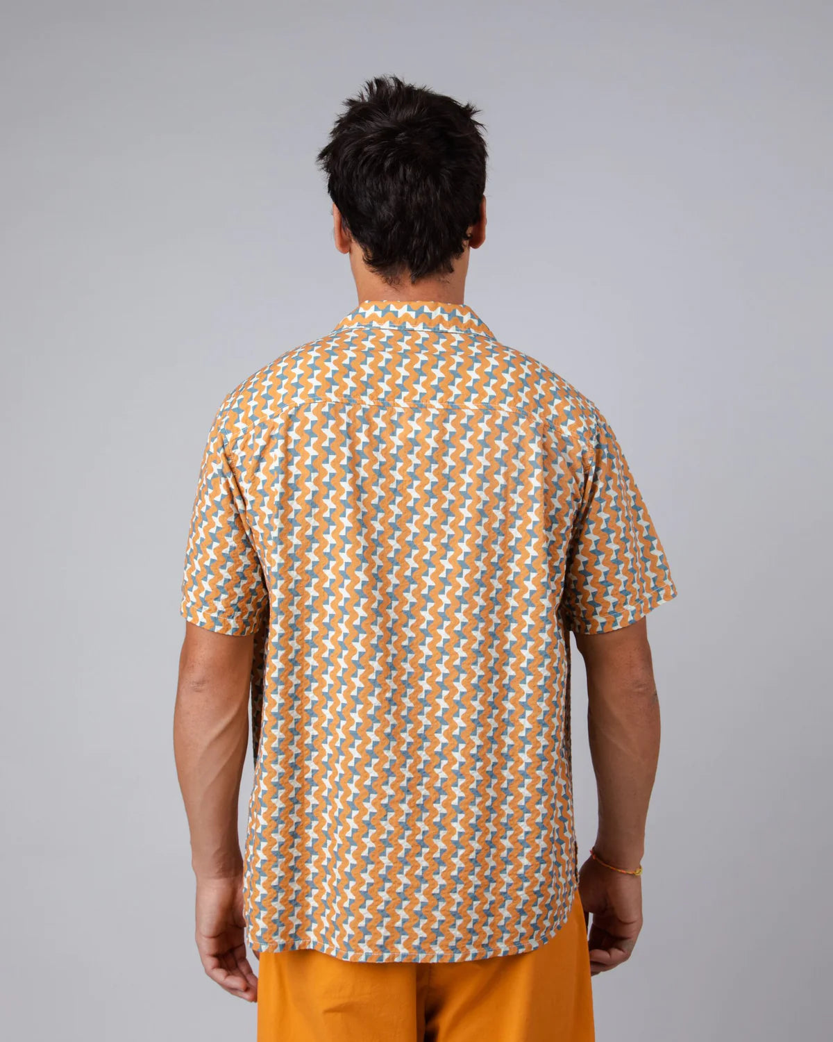 Camisa Brava Fabrics Tiles Aloha Ochre