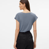 Top VERO MODA Filli Stormy weather Dark Grey