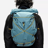 ELLIKER Buckden Rolltop-Rucksack 24/35L Stahlblau
