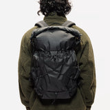 ELLIKER Buckden Roll Top Backpack 24/35L Black