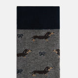 SILBON Doggy Grey Socks