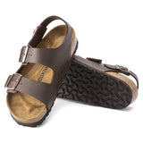 BIRKENSTOCK Milano Birko-Flor Nubuk Dunkelbraun
