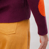 Strickjacke BRAVA FABRICS Sun Grape