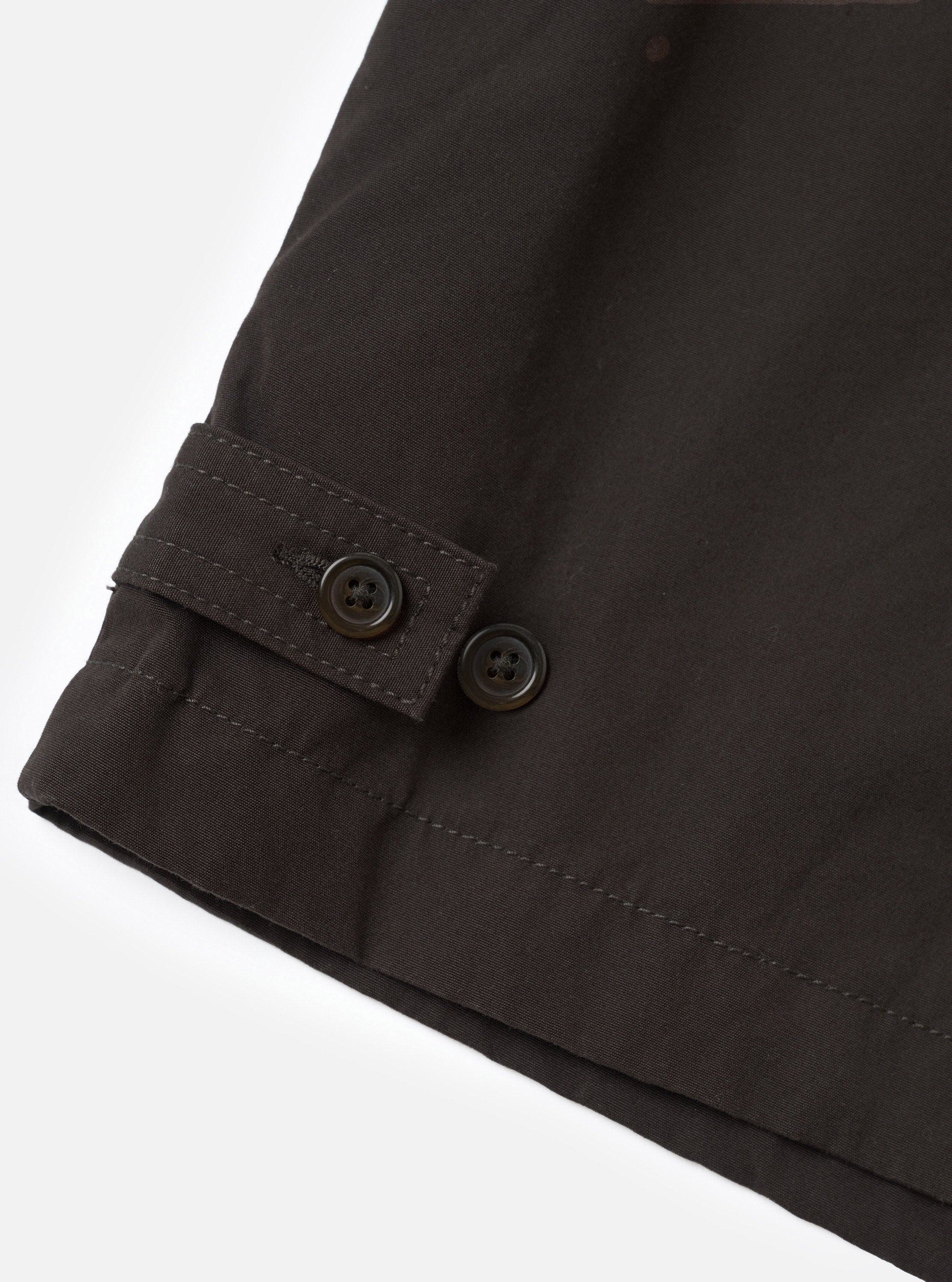 Chaqueta UNIVERSAL WORKS Micro Canvas Warmus Jacket Brown - vista oficial 6