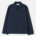 Chaqueta UNIVERSAL WORKS Micro Canvas Warmus Jacket Navy - vista oficial 1