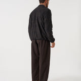 Pantalón UNIVERSAL WORKS Micro Canvas Oxford Pant Brown - vista oficial 3