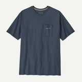 Camiseta PATAGONIA Boardshort Logo Pocket Responsibili-Tee Summit Blue