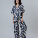 BRAVA FABRICS Marisol Marineblaue Hose