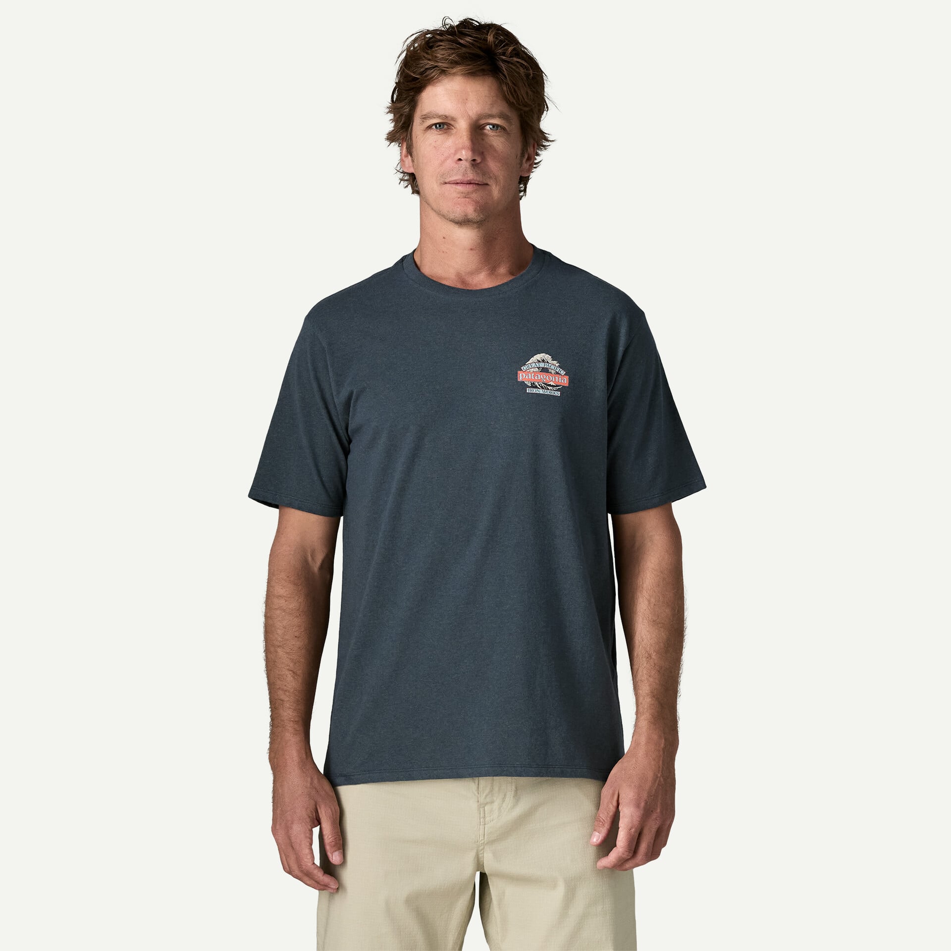 Camiseta PATAGONIA Men's Great Waves Responsibili-Tee Fiber White