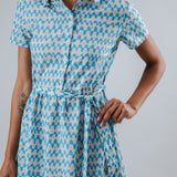 BRAVA FABRICS Sunset Blue Dress