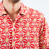 Camisa BRAVA FABRICS Aloha Marisol Red